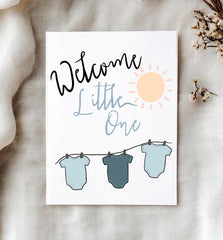 Baby Boy Greeting Card