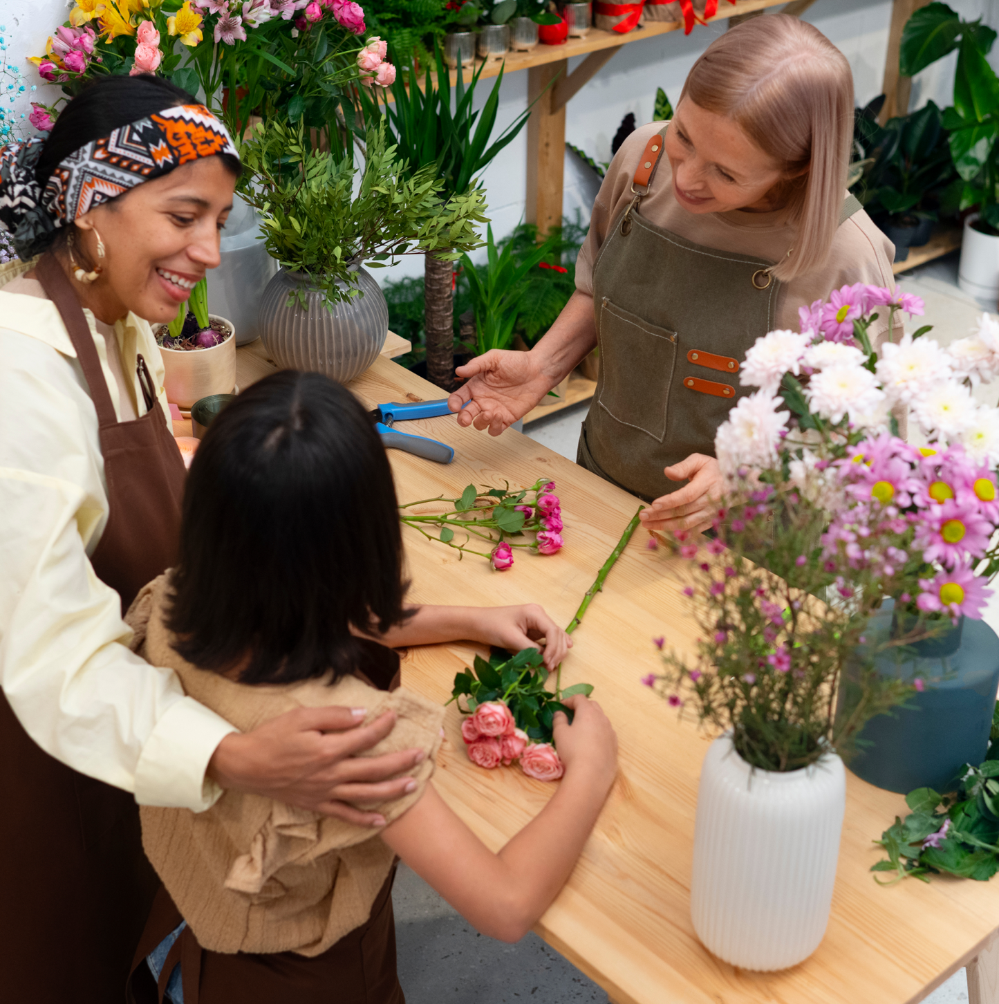 Valentines Floral Heart Workshop - Dubai