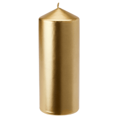 Golden Pillar Candle