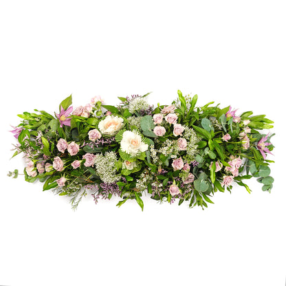 Blushing Elegance Centerpiece (Oblong)